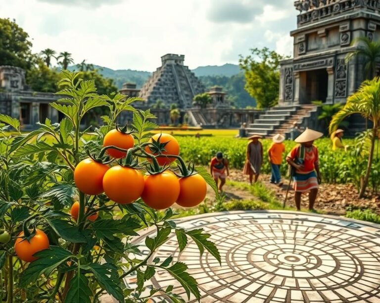 Aztec tomato history
